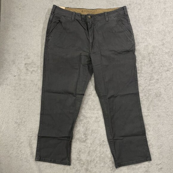 NEW Legendary Outfitters Men's 40x29 Stretch Canvas Pants Gray - Picture 2 of 11